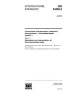 Die Norm ISO 14698-2:2003 10.10.2003 Ansicht