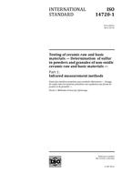 Die Norm ISO 14720-1:2013 14.2.2013 Ansicht