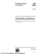 Die Norm ISO 14924:2005 26.8.2005 Ansicht