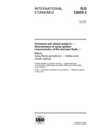 Die Norm ISO 15029-1:1999 2.12.1999 Ansicht