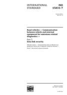 Die Norm ISO 15031-7:2013-ed.2.0 22.7.2013 Ansicht