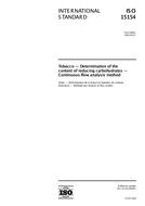 Die Norm ISO 15154:2003 9.5.2003 Ansicht