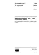 Die Norm ISO 1516:2002-ed.3.0 7.3.2002 Ansicht