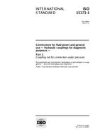 Die Norm ISO 15171-1:1999 8.7.1999 Ansicht