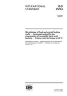 Die Norm ISO 15214:1998 23.7.1998 Ansicht