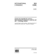 Ansicht ISO 15301:2001 20.9.2001