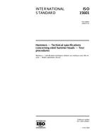 Die Norm ISO 15601:2000 6.7.2000 Ansicht