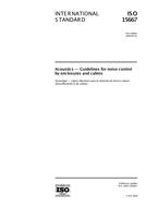 Die Norm ISO 15667:2000 25.5.2000 Ansicht