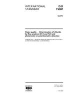 Die Norm ISO 15682:2000 27.7.2000 Ansicht