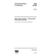 Die Norm ISO 15793:2000 7.12.2000 Ansicht