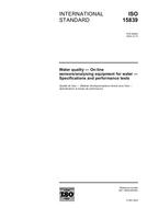 Die Norm ISO 15839:2003 22.10.2003 Ansicht