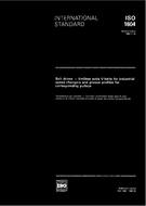 Die Norm ISO 1604:1989-ed.2.0 16.11.1989 Ansicht