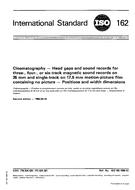 Die Norm ISO 162:1985-ed.2.0 22.8.1985 Ansicht