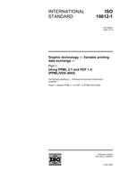 Die Norm ISO 16612-1:2005 8.12.2005 Ansicht