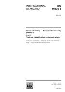 Die Norm ISO 16936-3:2005 10.3.2005 Ansicht