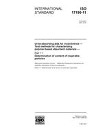 Die Norm ISO 17190-11:2001 6.12.2001 Ansicht