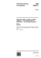 Ansicht ISO 17641-1:2004 5.8.2004