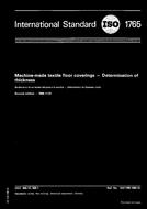 Die Norm ISO 1765:1986-ed.2.0 6.11.1986 Ansicht