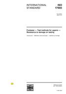 Die Norm ISO 17693:2004 26.10.2004 Ansicht