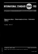 Die Norm ISO 1783:1973 1.11.1973 Ansicht