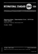 Die Norm ISO 1784:1976 1.6.1976 Ansicht