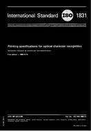 Ansicht ISO 1831:1980 1.10.1980