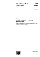 Ansicht ISO 18696:2006 25.10.2006