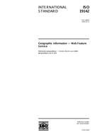 Die Norm ISO 19142:2010 6.12.2010 Ansicht