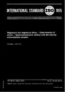 Die Norm ISO 1975:1973 1.11.1973 Ansicht