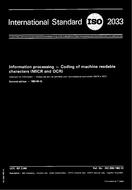Ansicht ISO 2033:1983-ed.2.0 1.5.1983