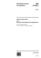 Ansicht ISO 21183-1:2005 9.11.2005