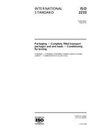 Die Norm ISO 2233:2000-ed.4.0 24.2.2000 Ansicht