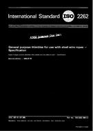 Die Norm ISO 2262:1984-ed.2.0 1.6.1984 Ansicht