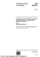 Die Norm ISO 22827-2:2005 14.10.2005 Ansicht