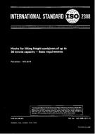 Die Norm ISO 2308:1972 1.3.1972 Ansicht