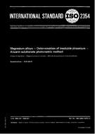 Die Norm ISO 2354:1976-ed.2.0 1.4.1976 Ansicht