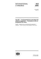 Die Norm ISO 2685:1998-ed.2.0 17.12.1998 Ansicht
