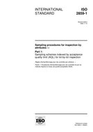 Ansicht ISO 2859-1:1999-ed.2.0 18.11.1999