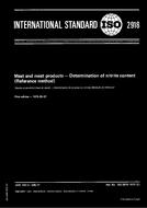 Ansicht ISO 2918:1975 1.9.1975