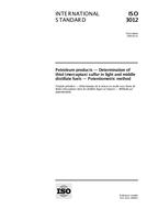 Ansicht ISO 3012:1999-ed.3.0 6.5.1999