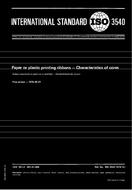 Ansicht ISO 3540:1976 1.6.1976