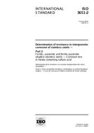 Die Norm ISO 3651-2:1998-ed.2.0 14.5.1998 Ansicht
