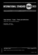 Die Norm ISO 3833:1977-ed.2.0 1.12.1977 Ansicht