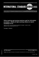 Die Norm ISO 3866:1977 1.6.1977 Ansicht