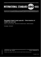 Die Norm ISO 4003:1977 1.2.1977 Ansicht