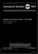 Die Norm ISO 4004:1983 1.9.1983 Ansicht