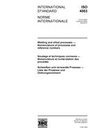 Die Norm ISO 4063:2009-ed.4.0 23.7.2009 Ansicht
