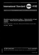 Die Norm ISO 4192:1981 1.12.1981 Ansicht