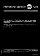 Die Norm ISO 4242:1980 1.7.1980 Ansicht
