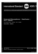 Die Norm ISO 4301-1:1986-ed.2.0 26.6.1986 Ansicht